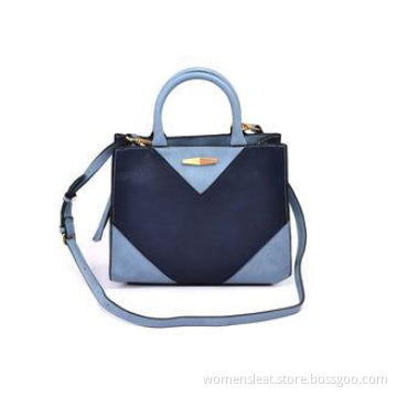 Fashion womens leather satchel handbags with Expandable Zip